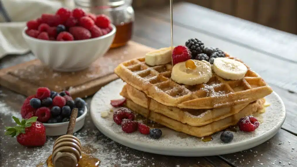 banana waffle recipe