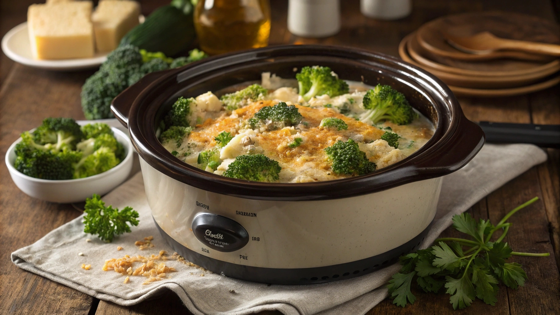 crock pot chicken divan​