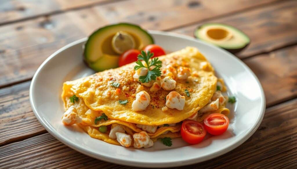 crab omelette recipe