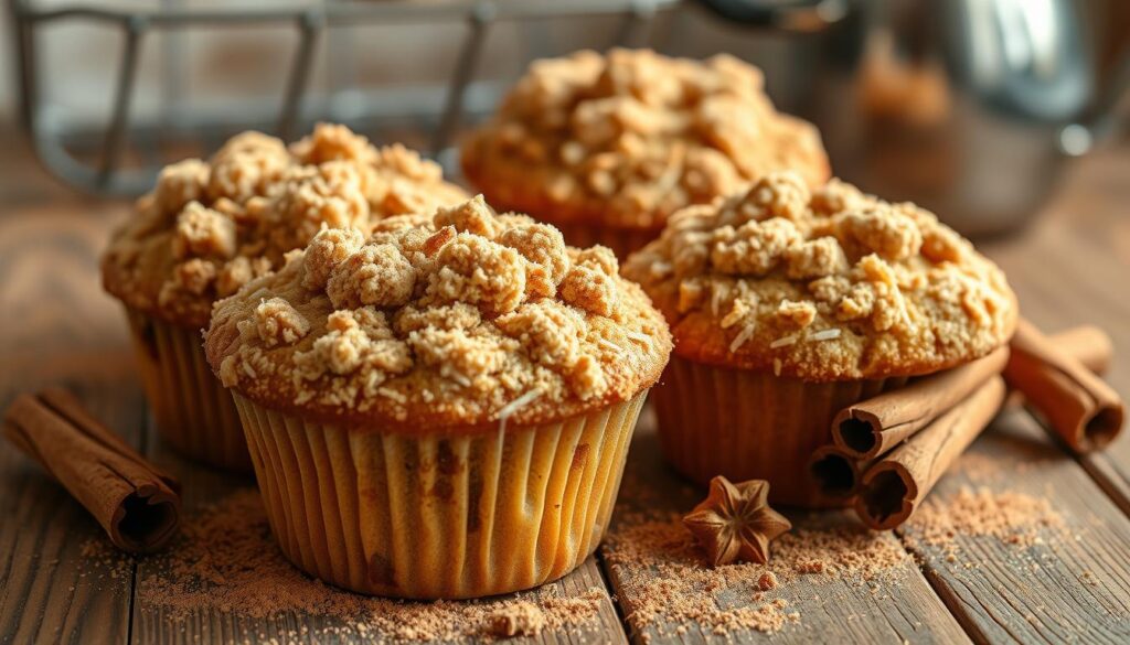 cinnamon streusel muffins