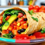 healthy breakfast burrito