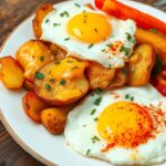 cheesy breakfast potatoes